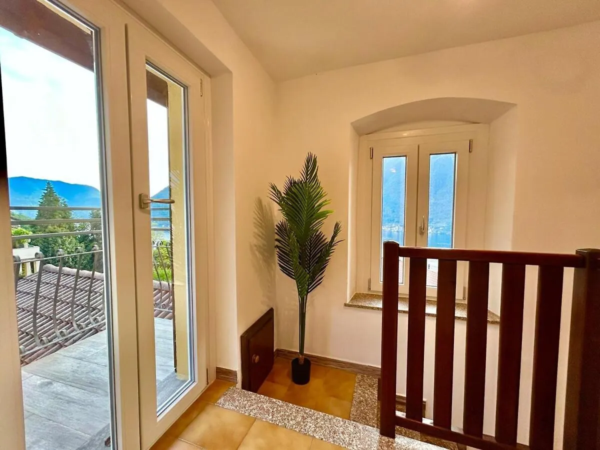 New Duplex With Lake View, 2 Terraces Nesso