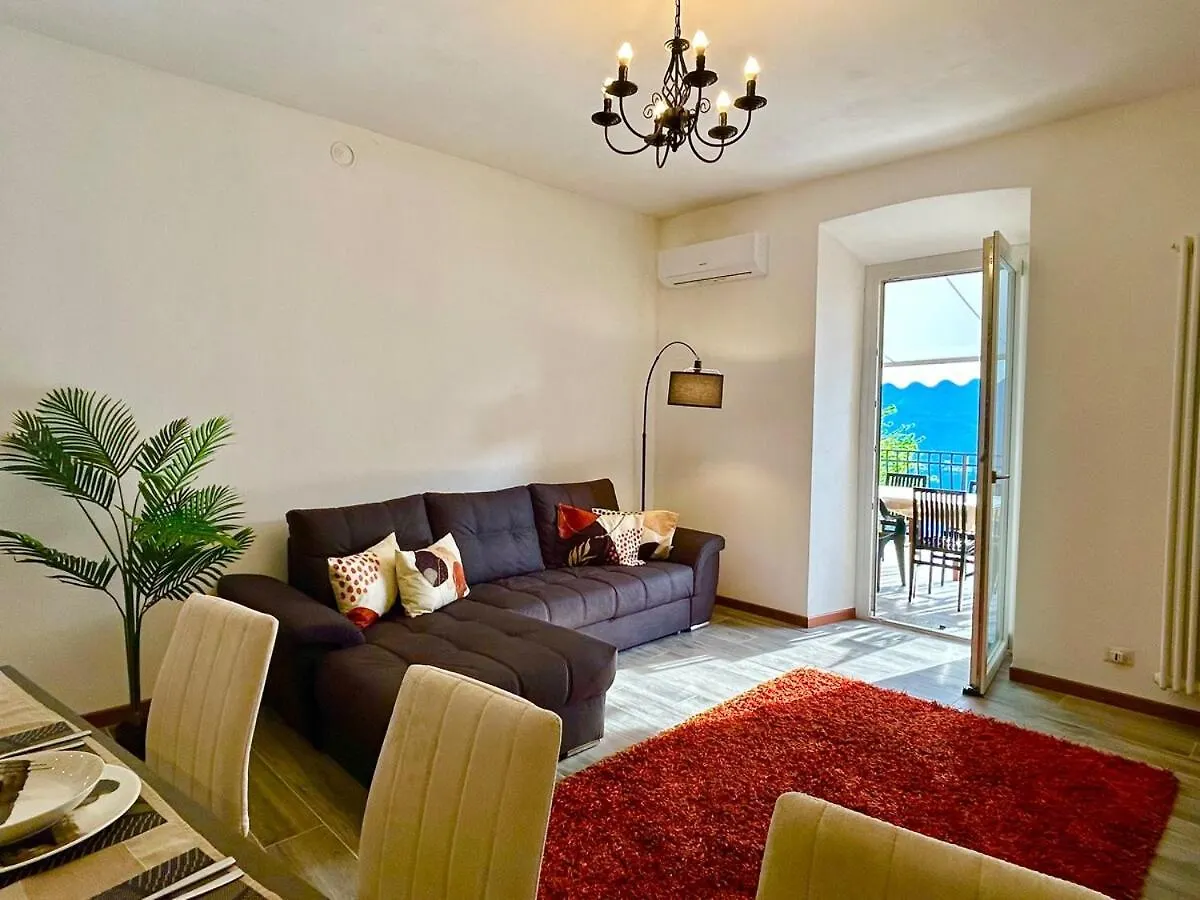 New Duplex With Lake View, 2 Terraces Nesso